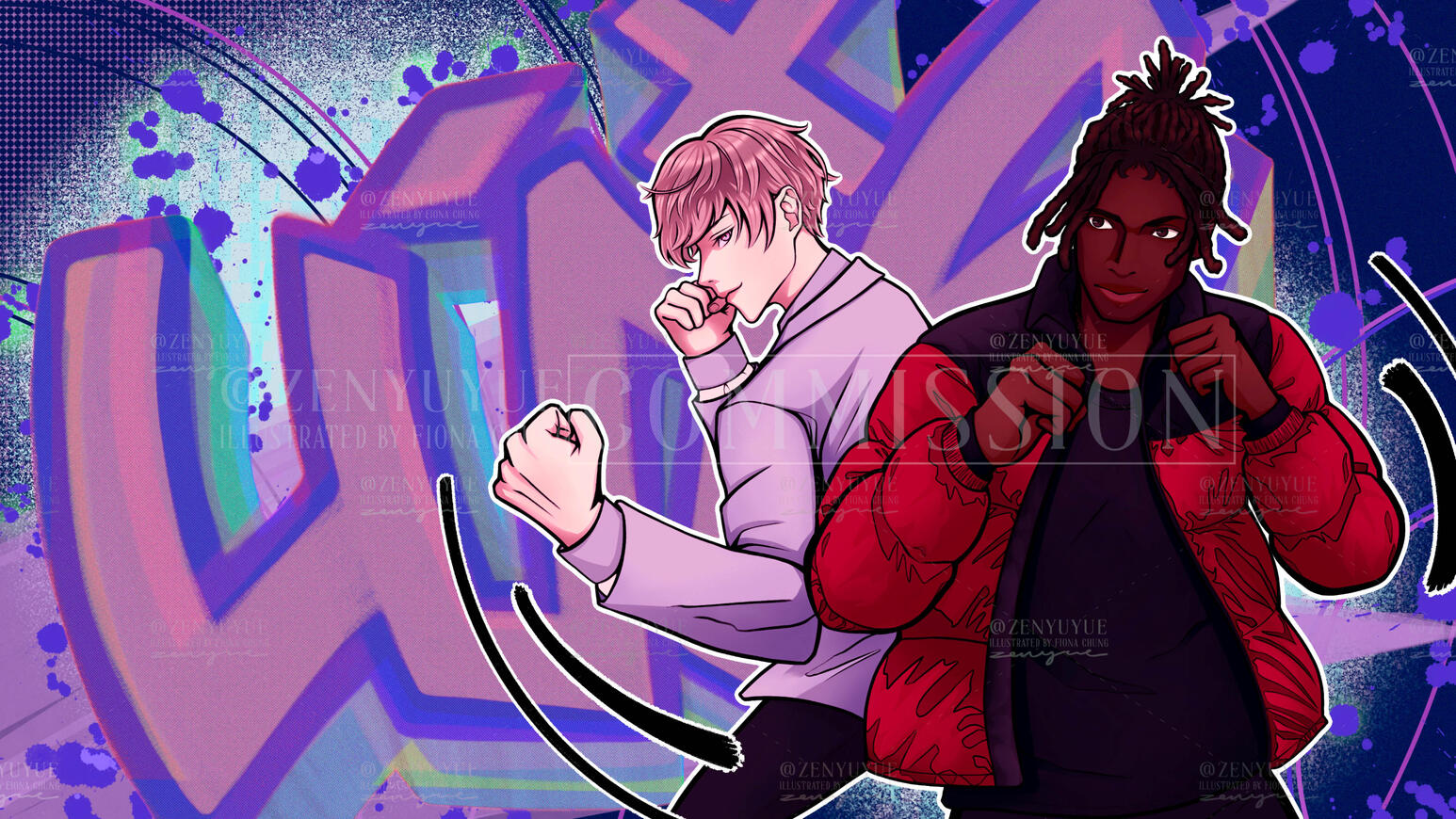 Commission Weak Hero character and commissioner (2024)