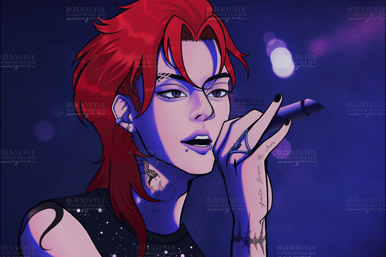 Vere Rock Band AU Original character (2024)