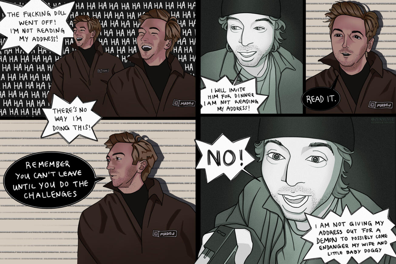 Haunted Hill House Comic Ghost Files fanart (2024)